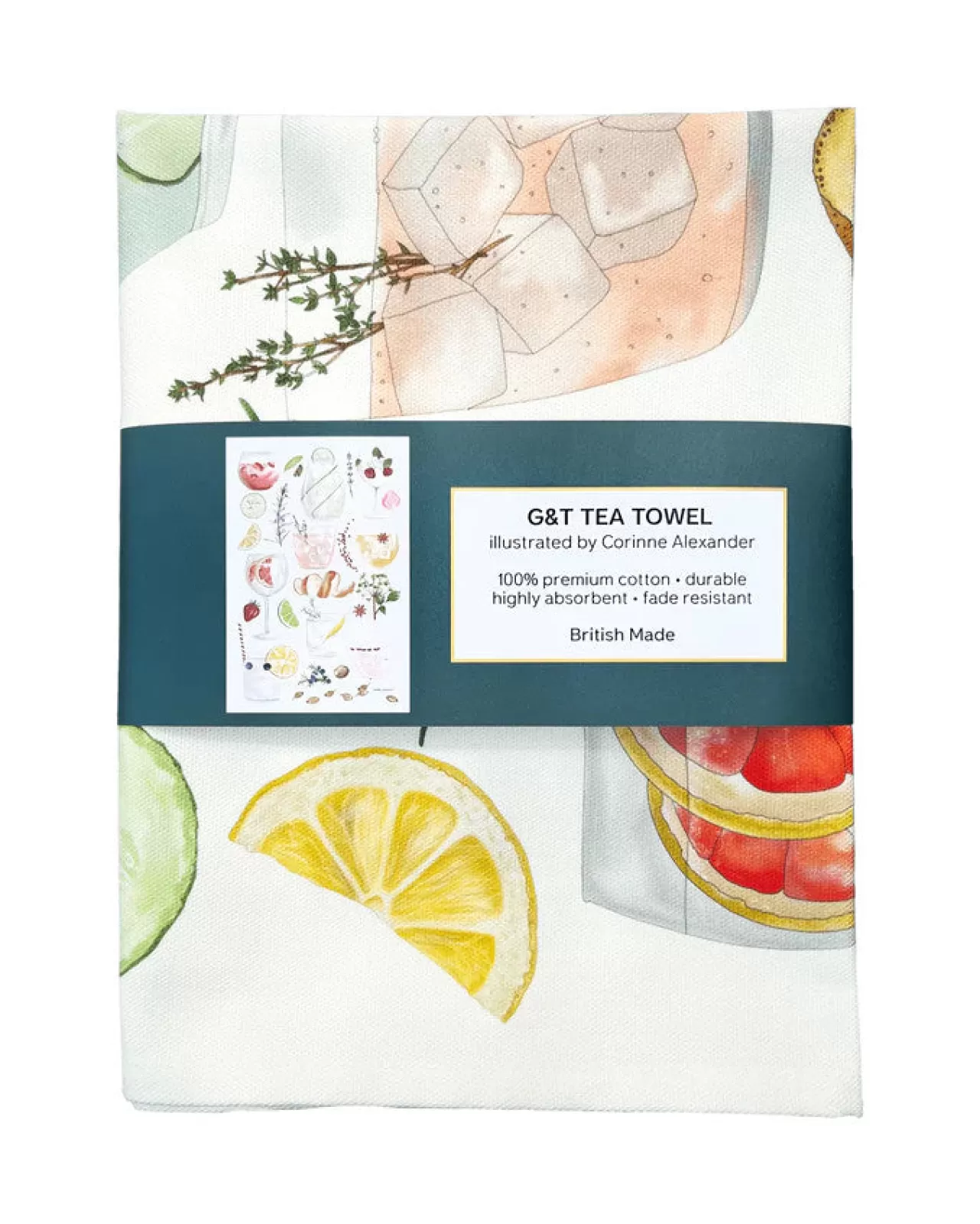 Shop Corinne Alexander 2023 G & T Tea Towel By