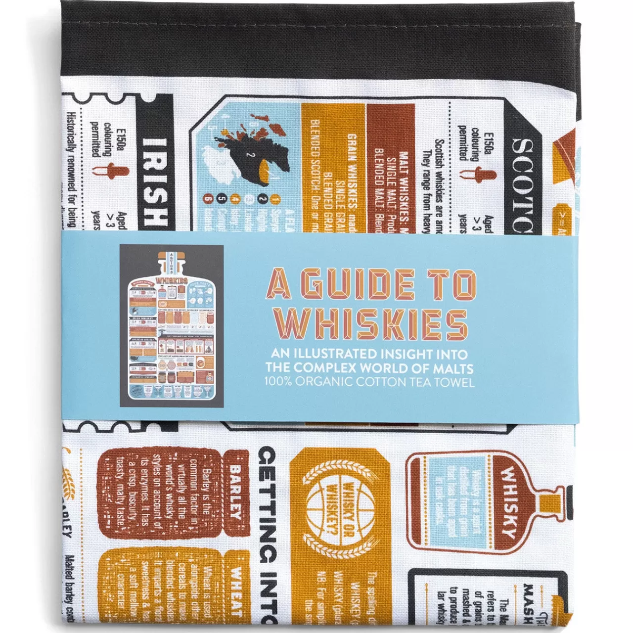 Flash Sale Stuart Gardiner A Guide To Whiskies Tea Towel