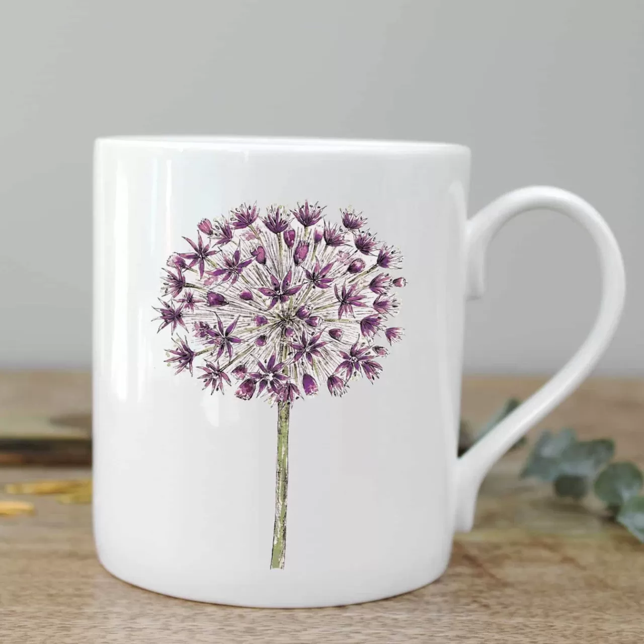 Sale Toasted Crumpet Allium Bone China Mug