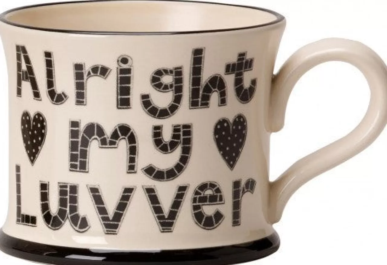 Online Moorland Pottery Alright My Luvver Mug By