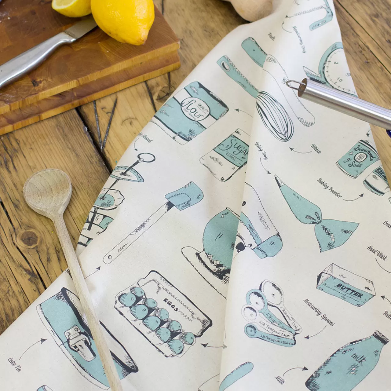 Shop Victoria Eggs Baking Delights Tea Towel