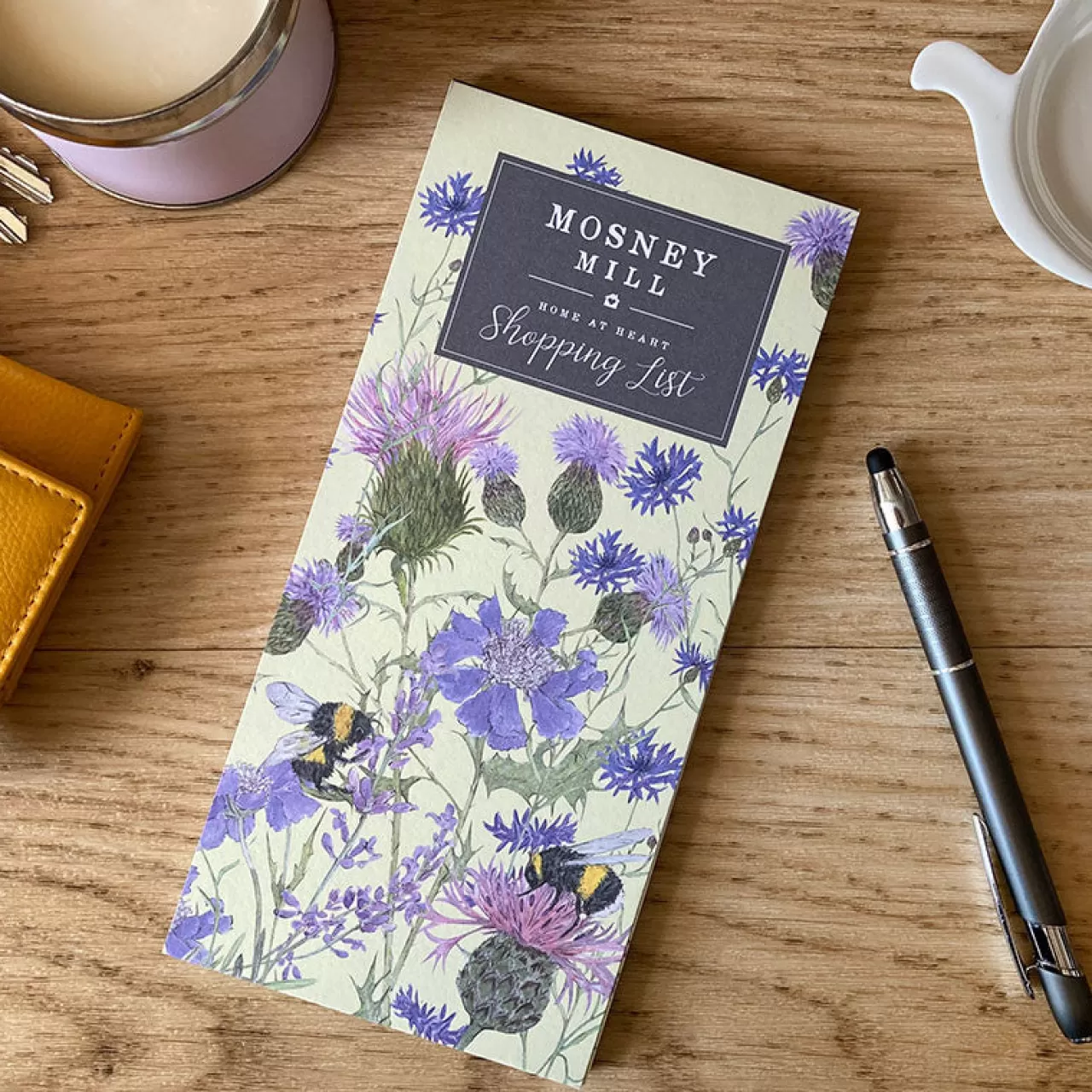 Flash Sale Mosney Mill Bee & Flower Shopping List Pad