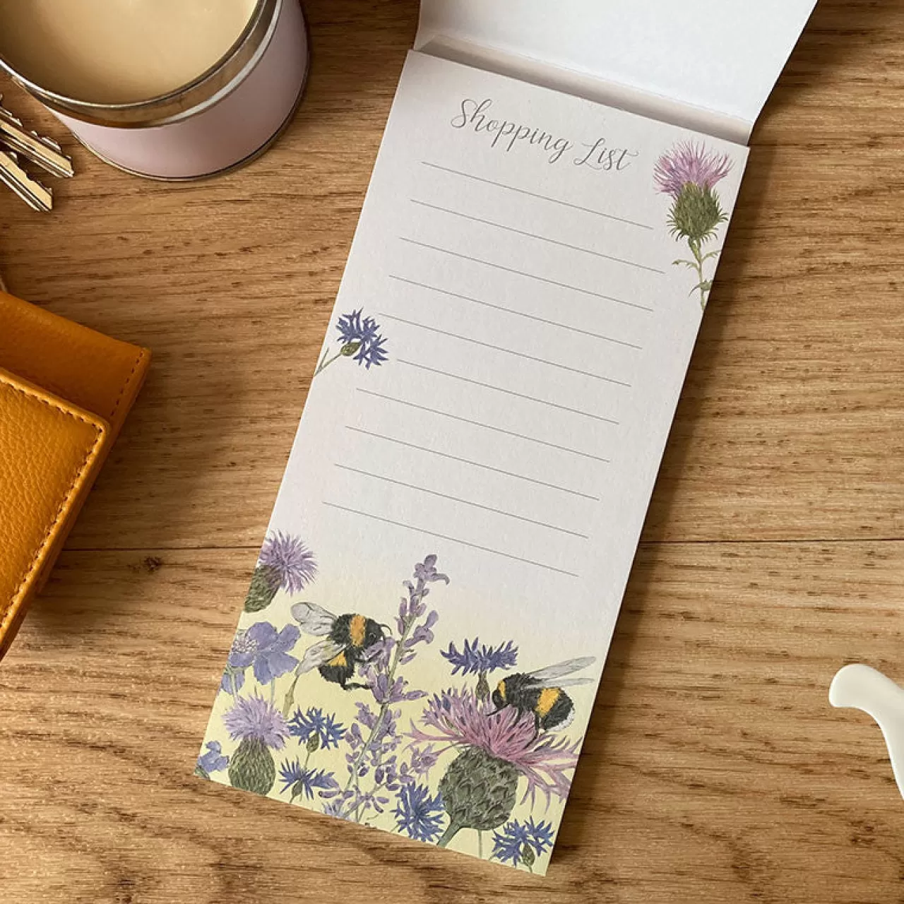 Flash Sale Mosney Mill Bee & Flower Shopping List Pad