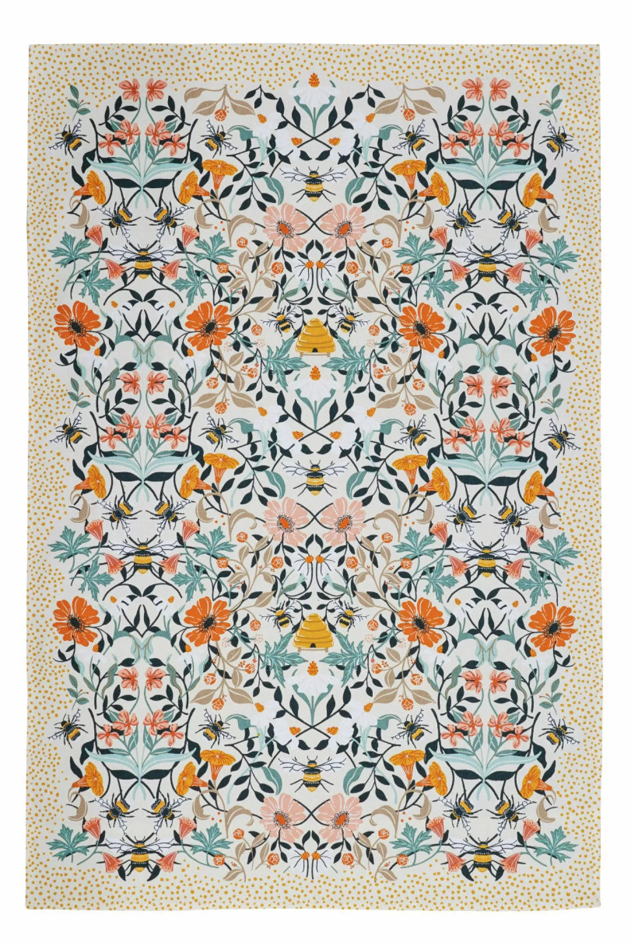 Online Ulster Weavers Bee Bloom Cotton Tea Towel