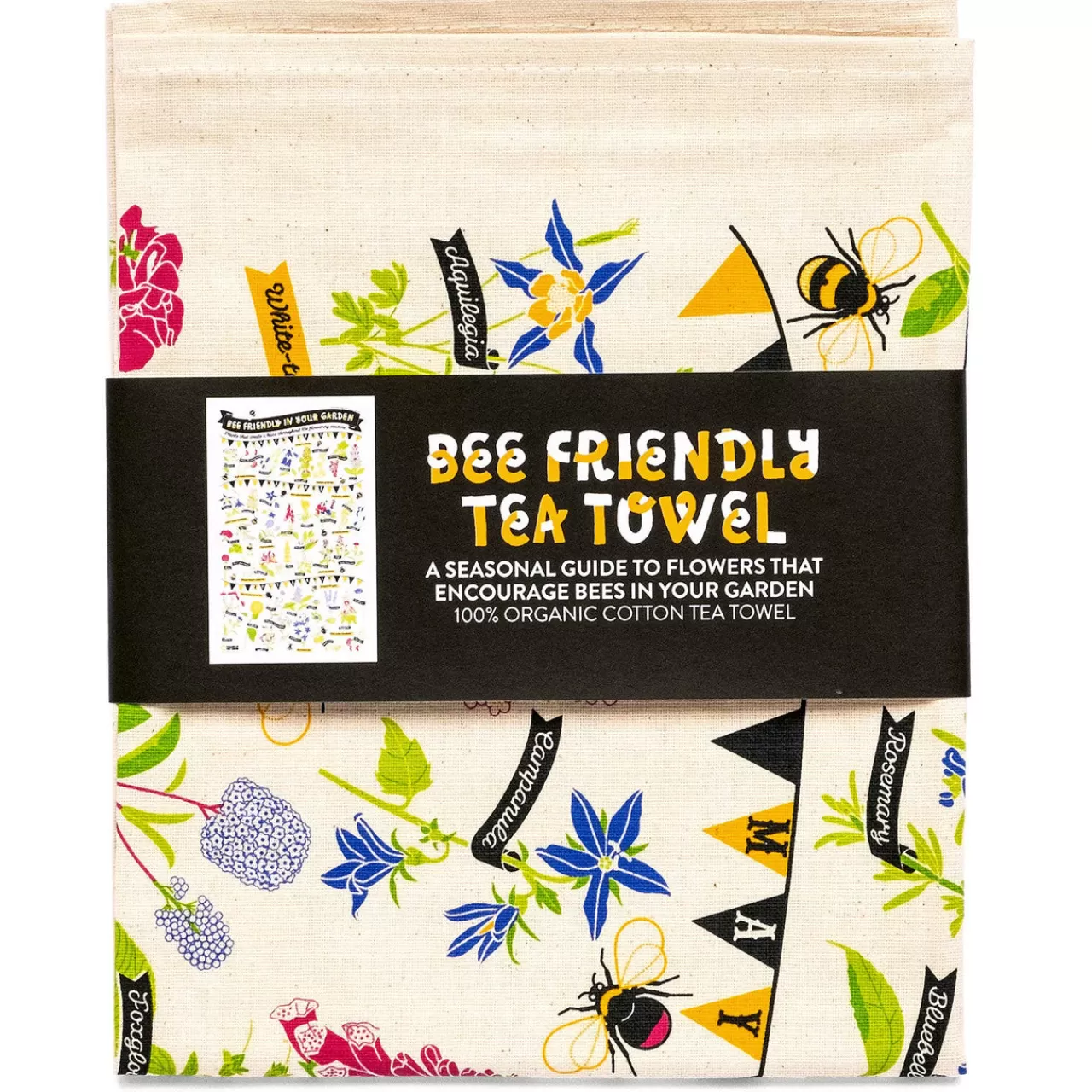 Online Stuart Gardiner Bee Friendly Tea Towel By