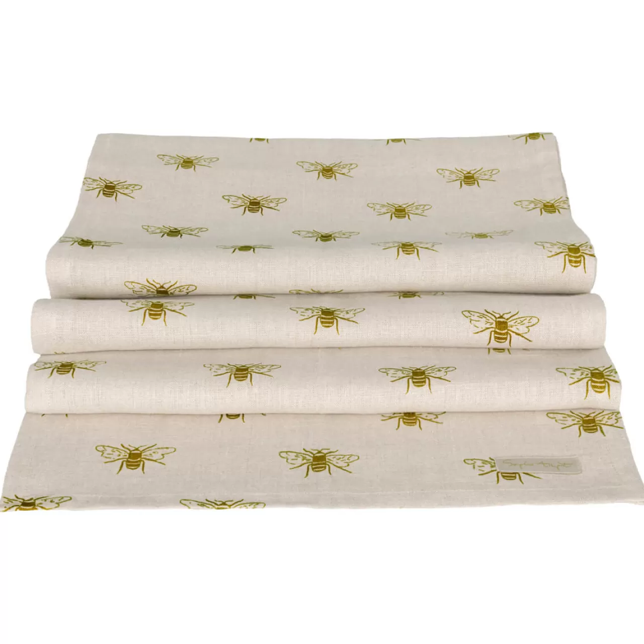 Discount Sophie Allport Bees Linen Table Runner