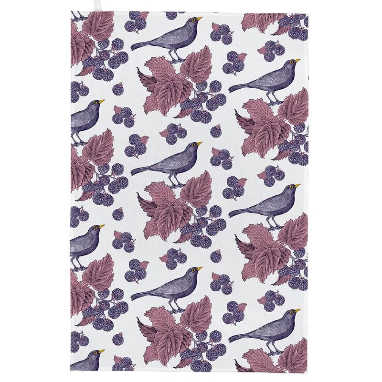 Cheap Thornback & Peel Blackbird & Bramble Tea Towel