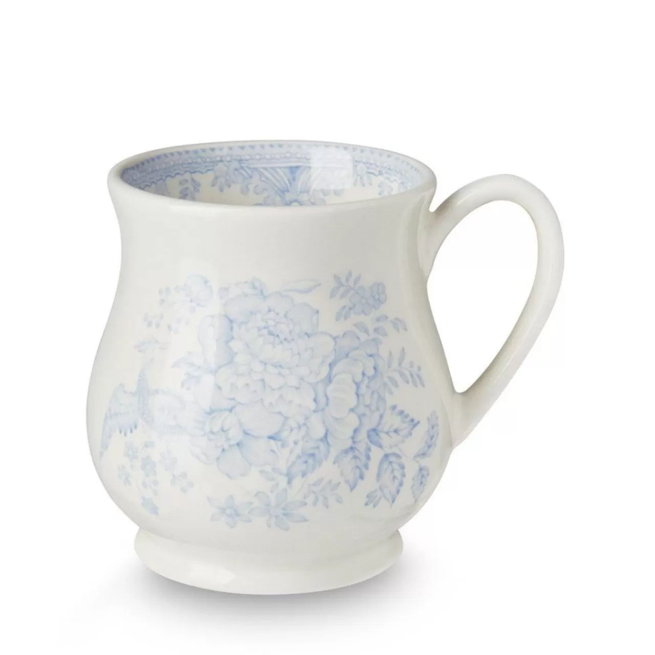 Clearance Burleigh Blue Asiatic Pheasants Sandringham Half Pint Mug