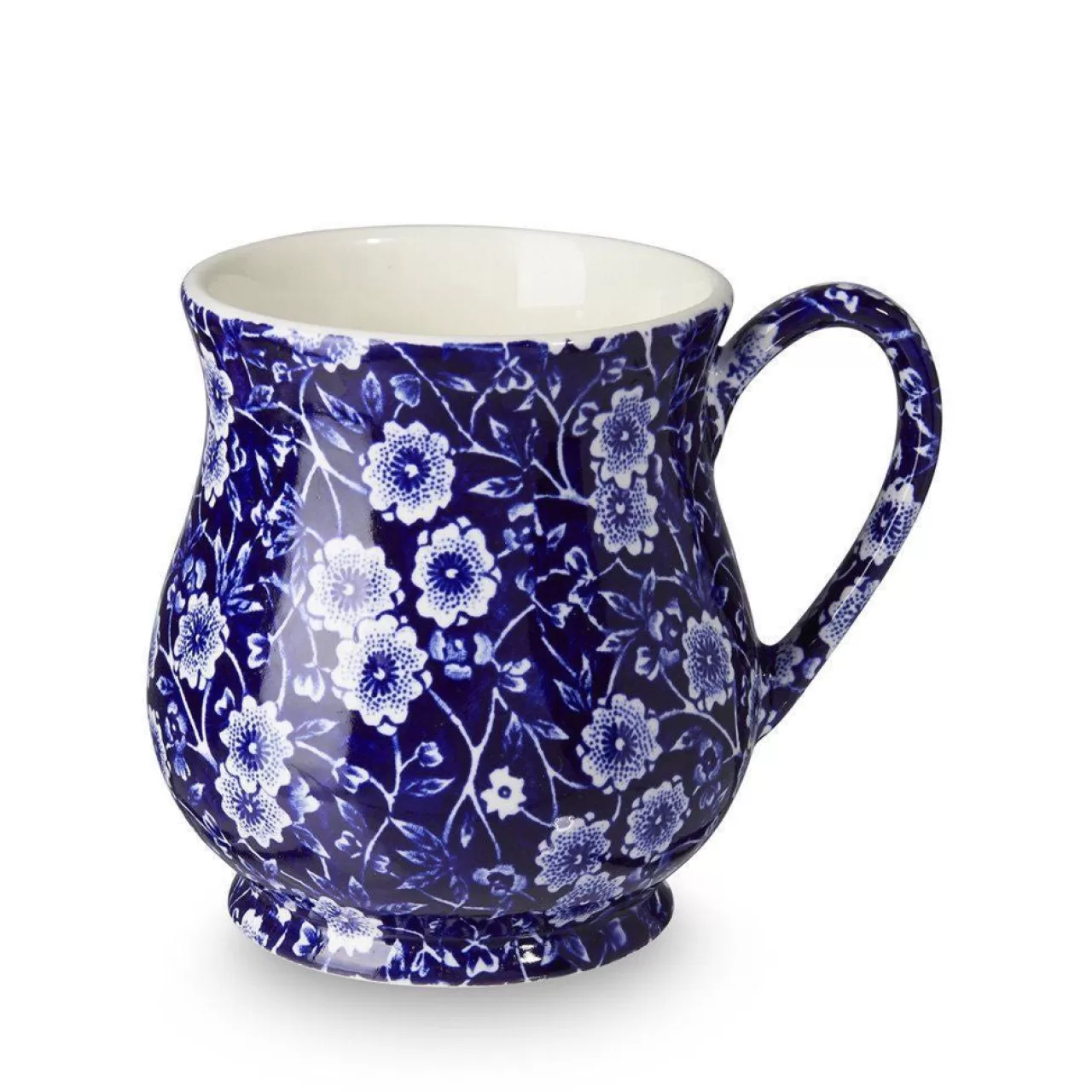 Flash Sale Burleigh Blue Calico Sandringham Half Pint Mug