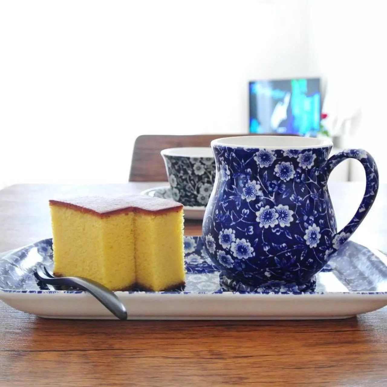 Flash Sale Burleigh Blue Calico Sandringham Half Pint Mug