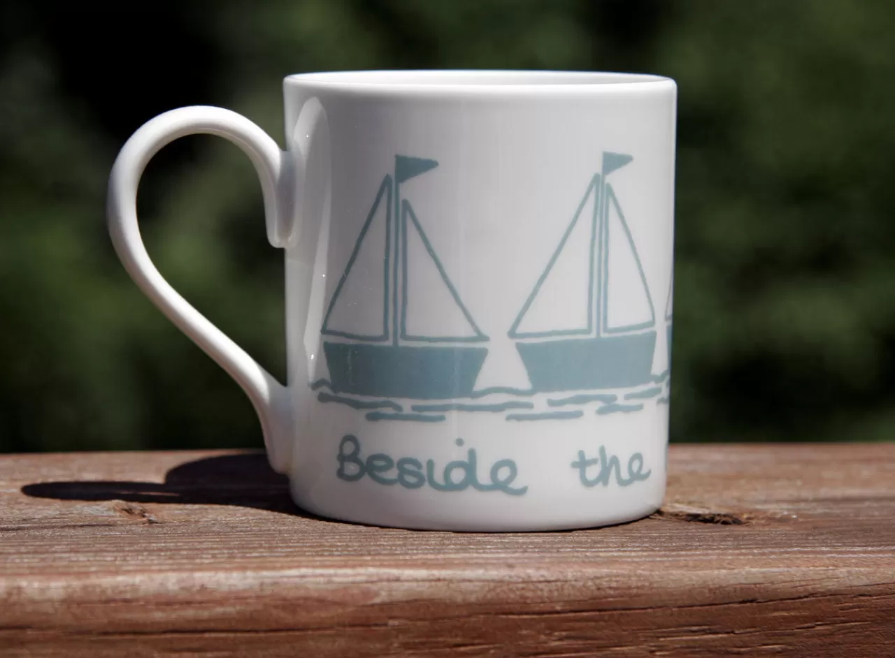 Cheap Stubbs Mugs Boats Turquoise