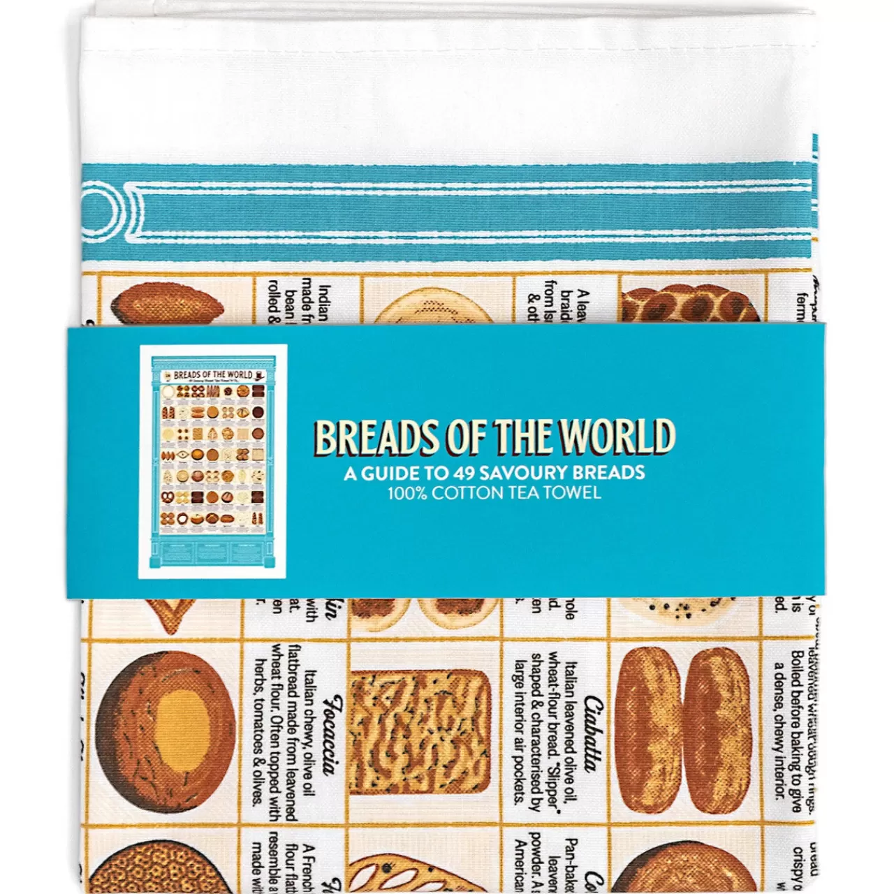 Cheap Stuart Gardiner Breads Of The World Tea Towel By