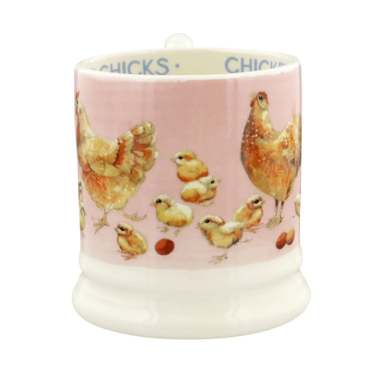 Best Sale Emma Bridgewater Bright New Morning Chickens And Chicks 1/2 Pint Mug