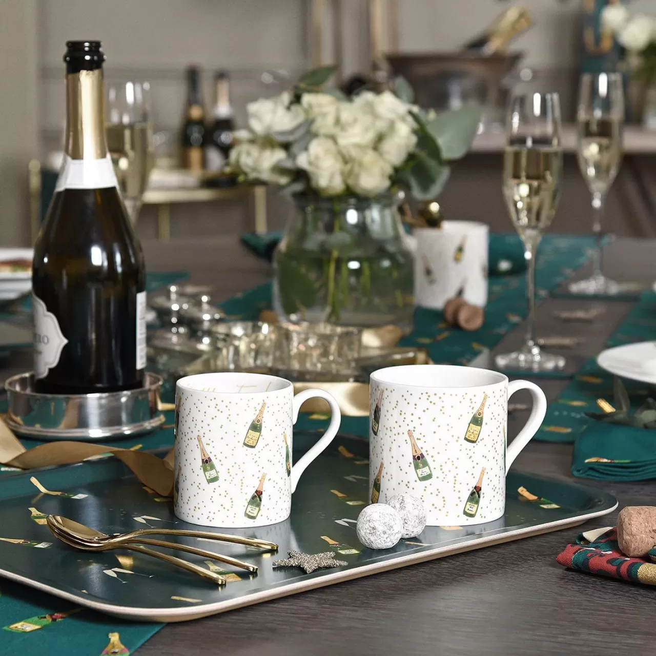 Hot Sophie Allport Bubbles & Fizz Mug