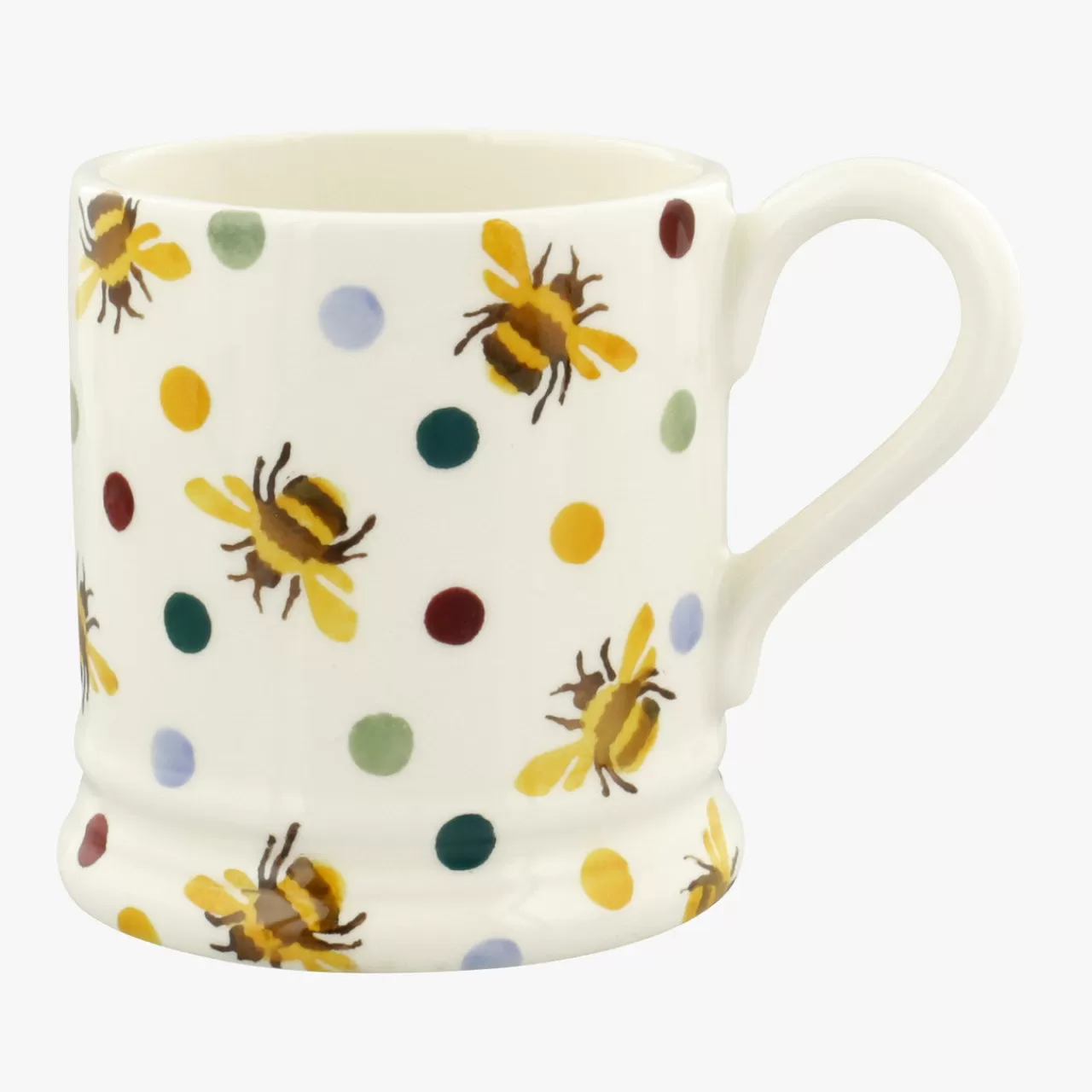 Discount Emma Bridgewater Bumblebee & Polka Dot 1/2 Pint Mug