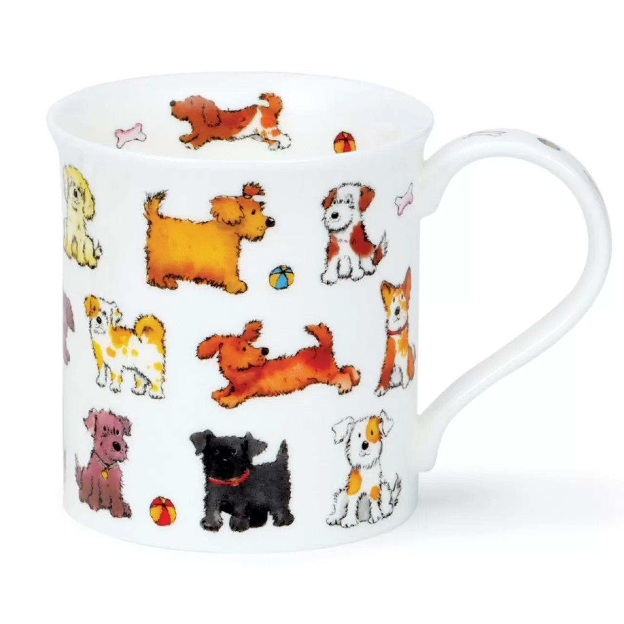 Flash Sale Dunoon Bute Playful Pups Mug