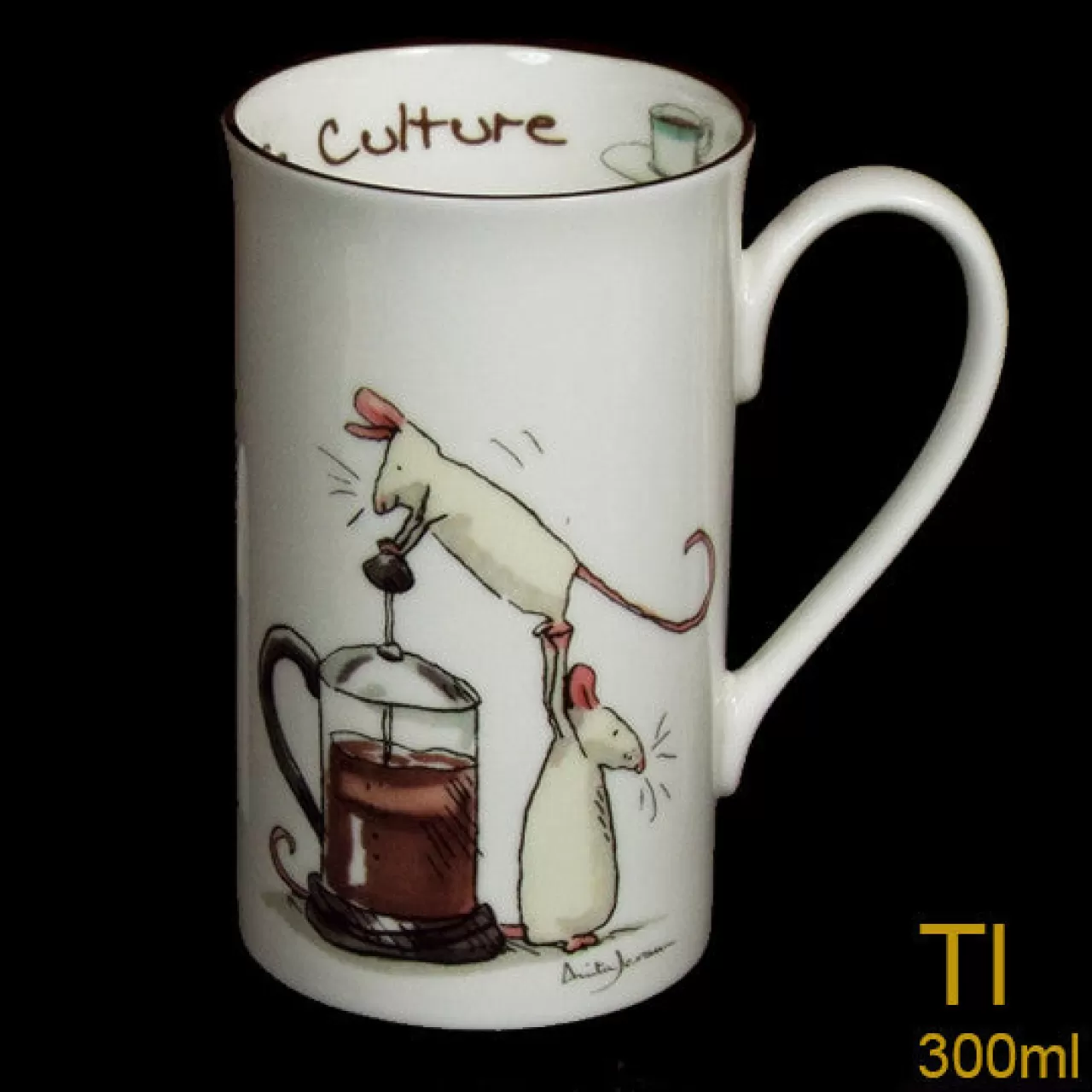 Best Two Bad Mice Cafe Culture Tall Mug