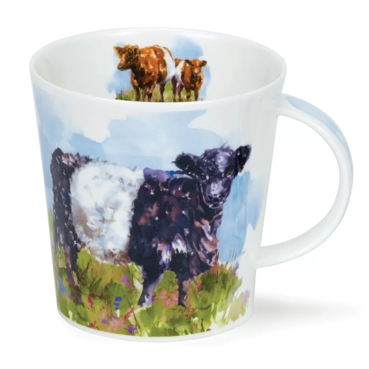 Fashion Dunoon Cairngorm Belted Galloway Cow Mug