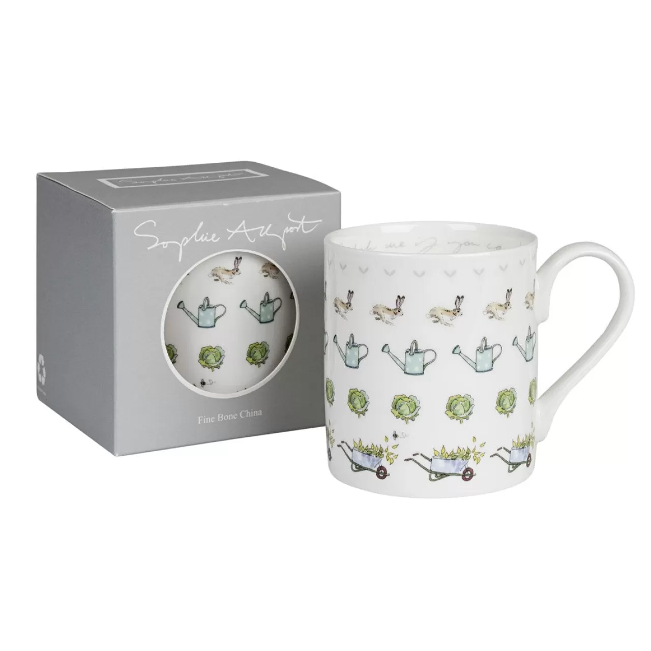 New Sophie Allport Catch Me If You Can Garden Mug