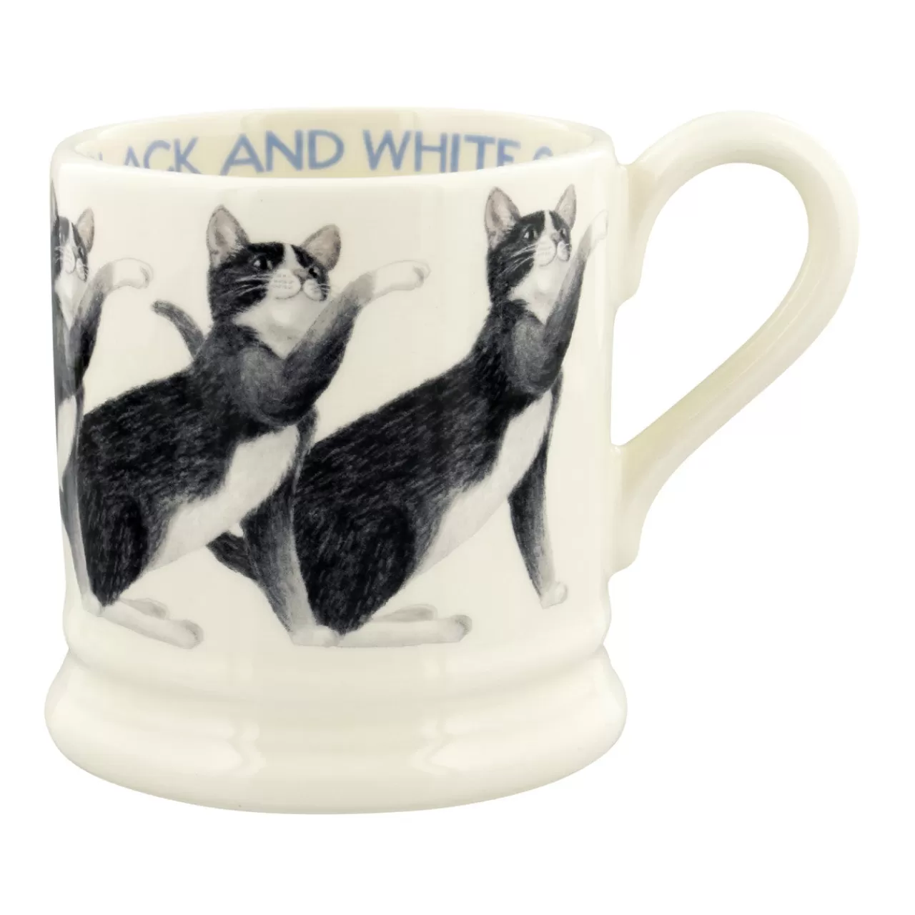 Shop Emma Bridgewater Cats Black & White 1/2 Pint Mug