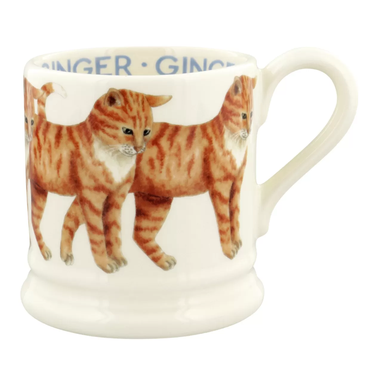 Fashion Emma Bridgewater Cats Ginger Cat 1/2 Pint Mug