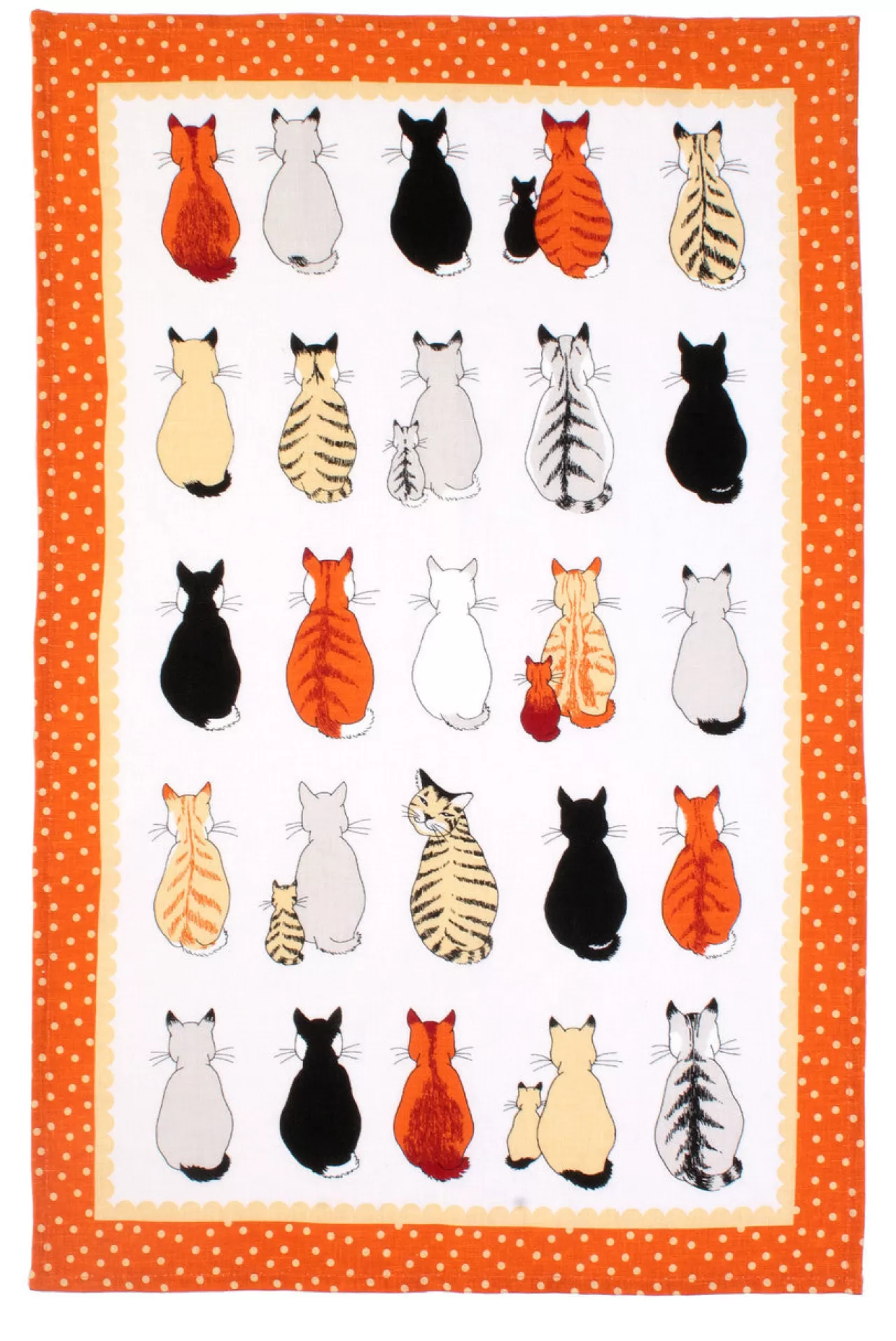 Shop Ulster Weavers Cats In Waiting Tea Towel