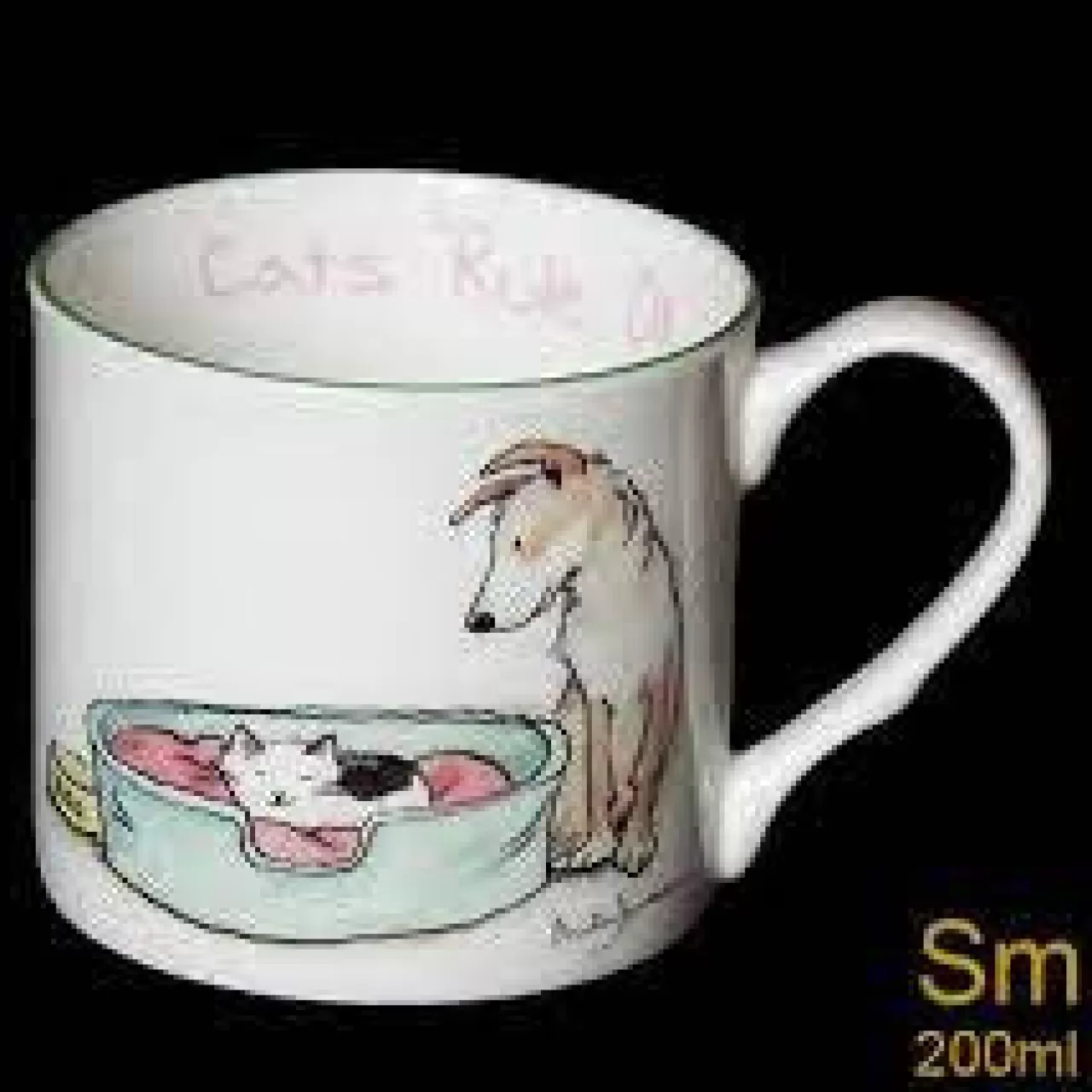 Store Two Bad Mice Cats Rule Ok Small Mug