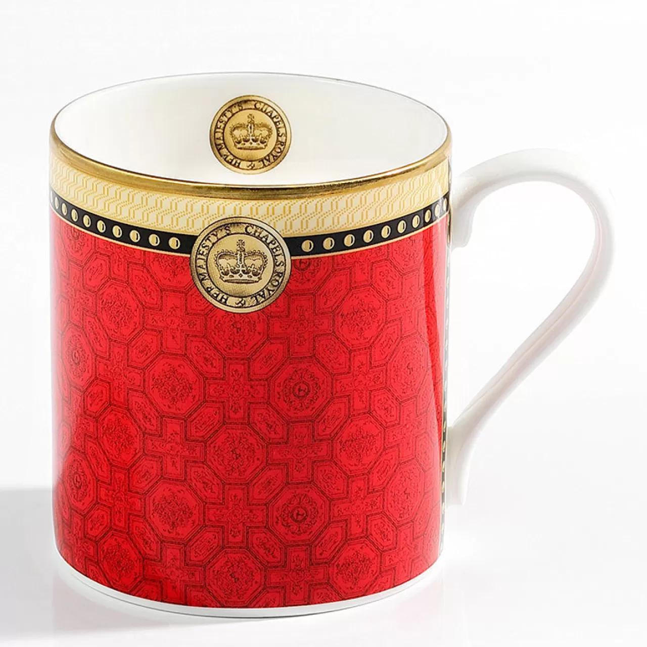 Store Halcyon Days Chapel Royal Livery Bone China Mug