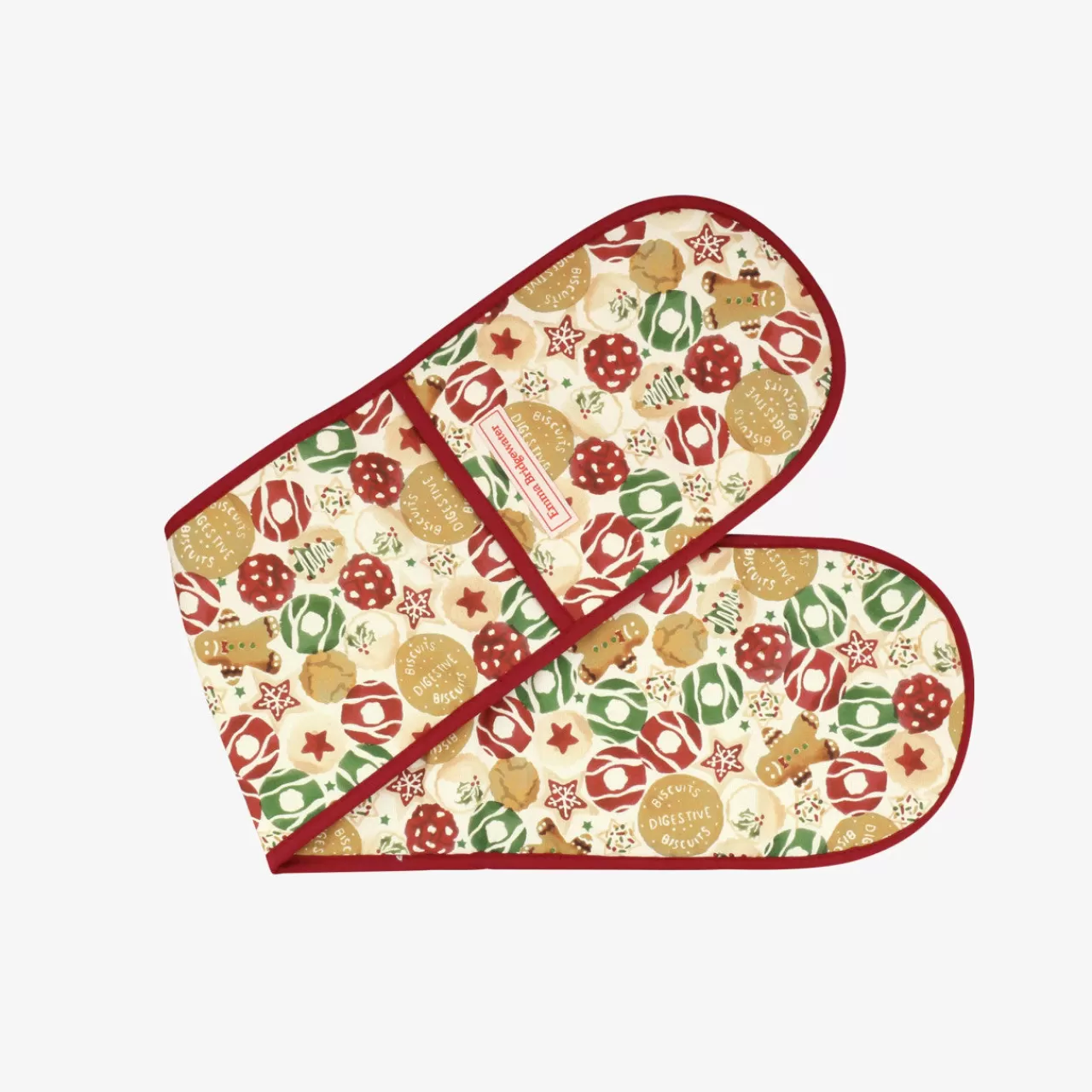 Clearance Emma Bridgewater Christmas Biscuits Oven Glove & Tea Towel Set