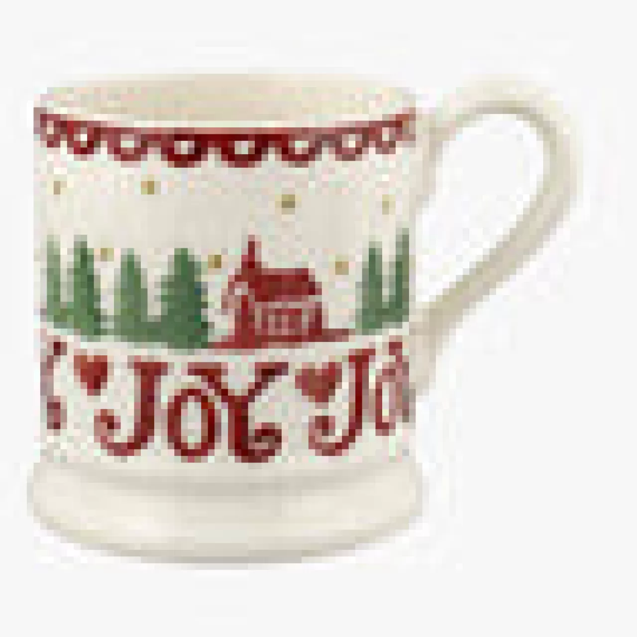 Shop Emma Bridgewater Christmas Cabin Set Of 2 Half Pint Mugs