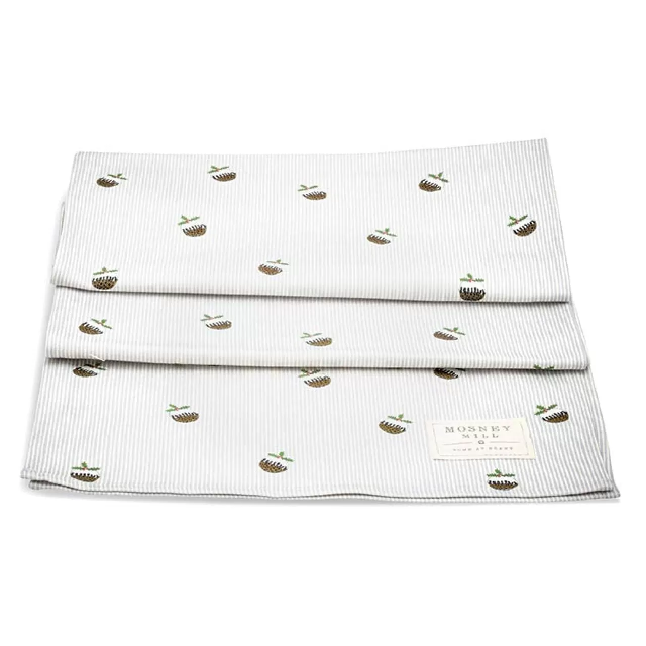 New Mosney Mill Christmas Pudding Table Runner