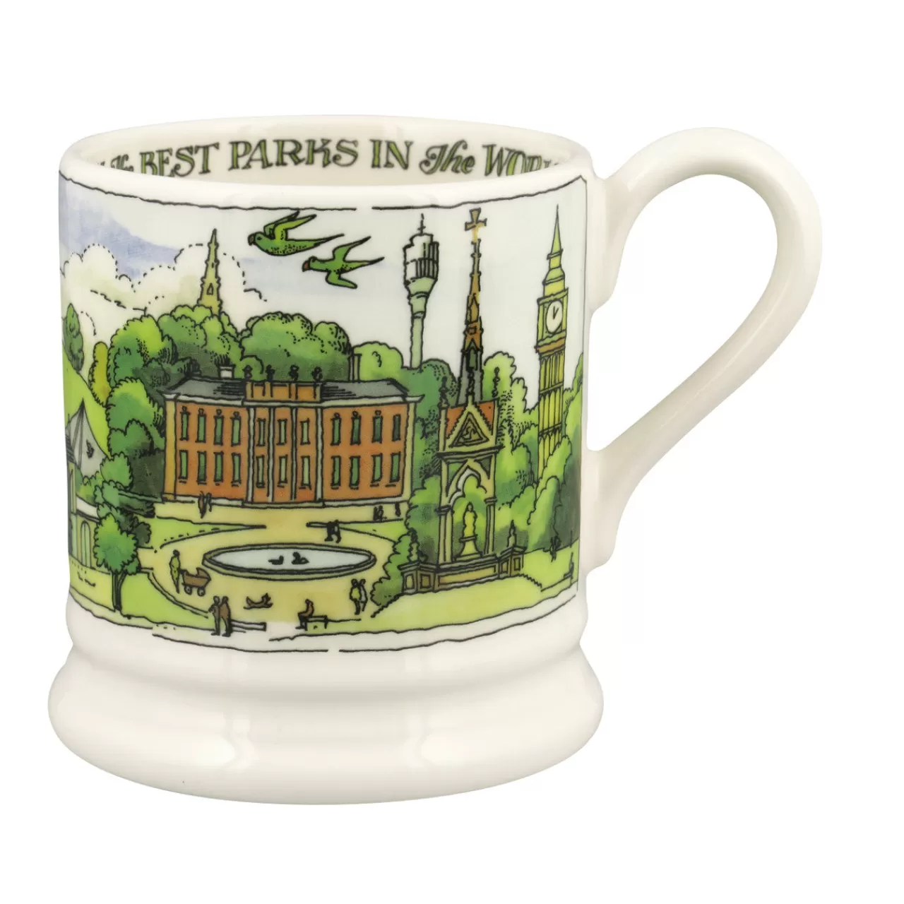 Shop Emma Bridgewater Cities Of Dreams London In Summer 1/2 Pint Mug