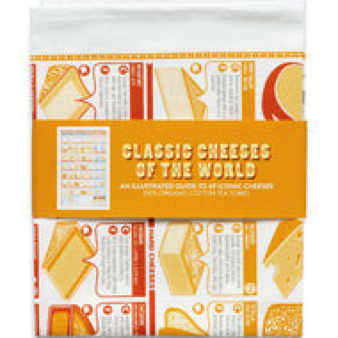 Discount Stuart Gardiner Classic Cheeses Of The World Tea Towel