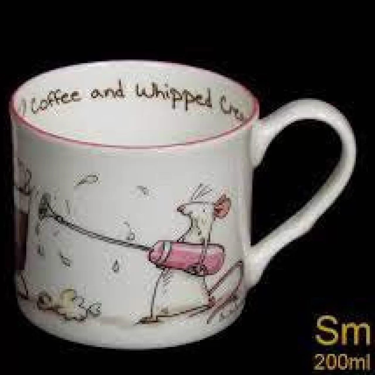 Cheap Two Bad Mice Coffee And Whipped Cream Small Mug