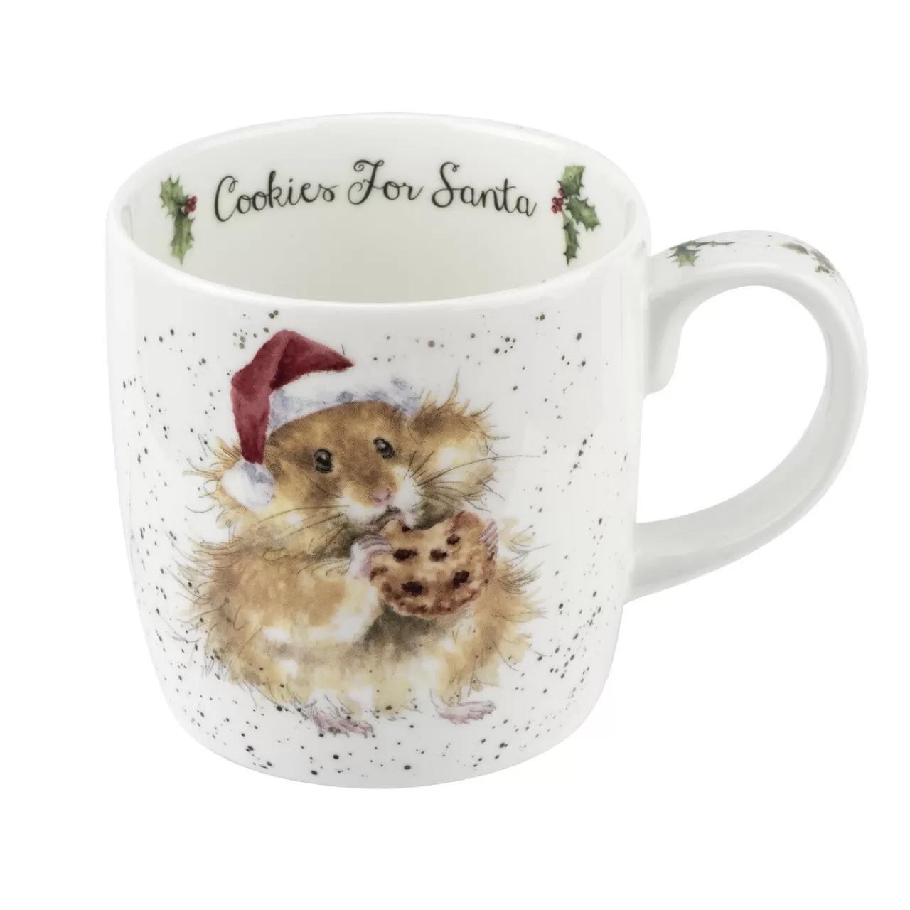 Store Wrendale Designs Cookies For Santa Bone China Mug