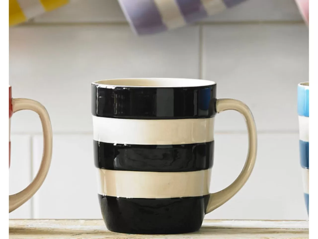 Best Sale Cornishware 12 Oz Mug - Black