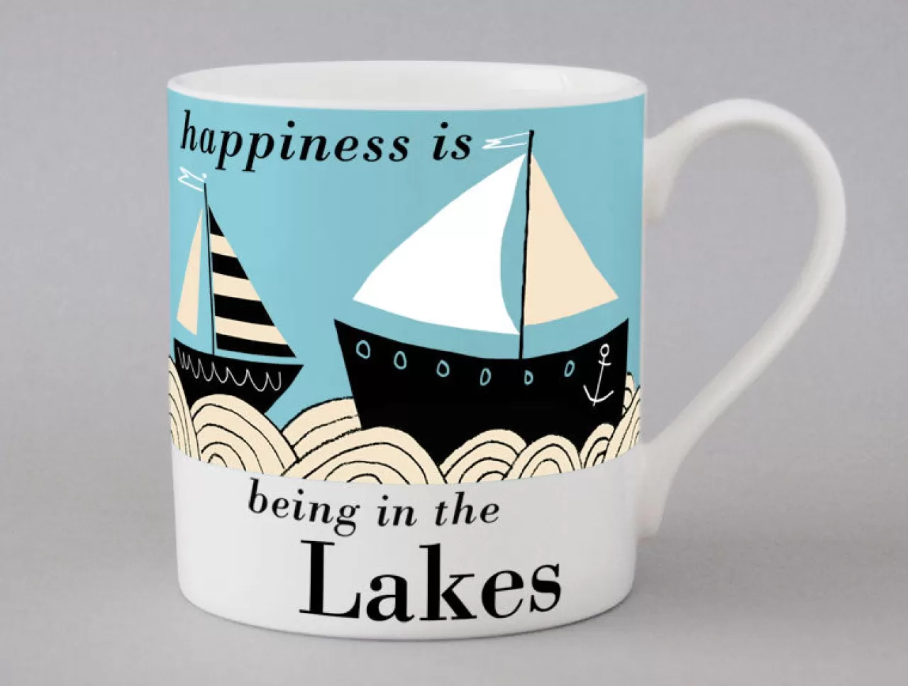 Store Repeat Repeat Country And Coast Lakes Boats Mug