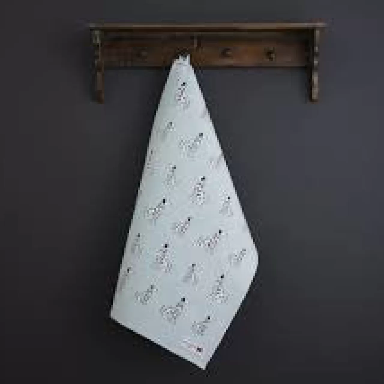 Flash Sale Sweet William Dalmation Tea Towel