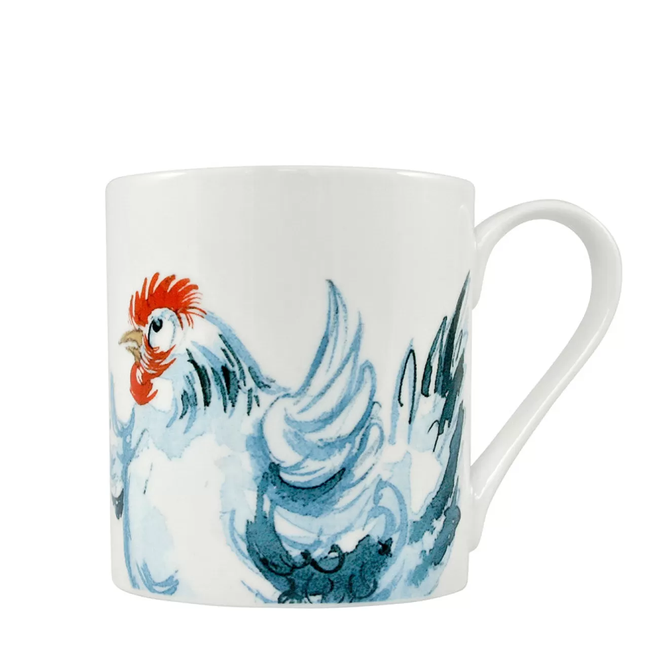 New Jane Abbott Designs Dancing Hen Bone China Mug