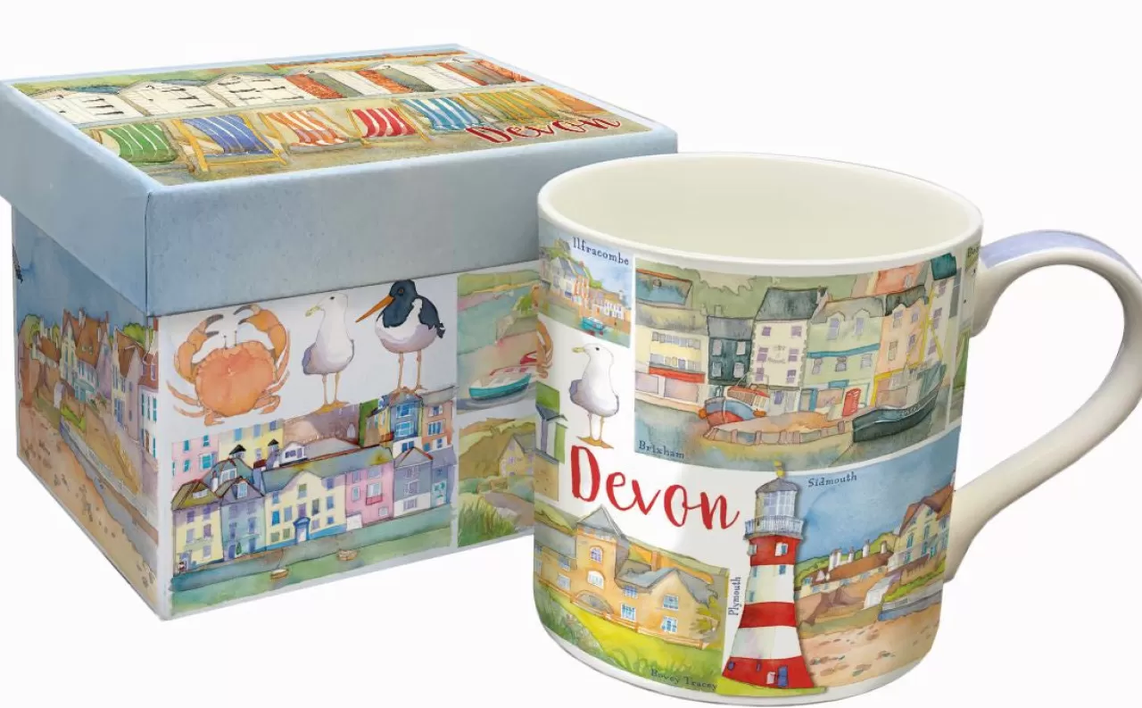 Online Emma Ball Devon Bone China Mug (Boxed)