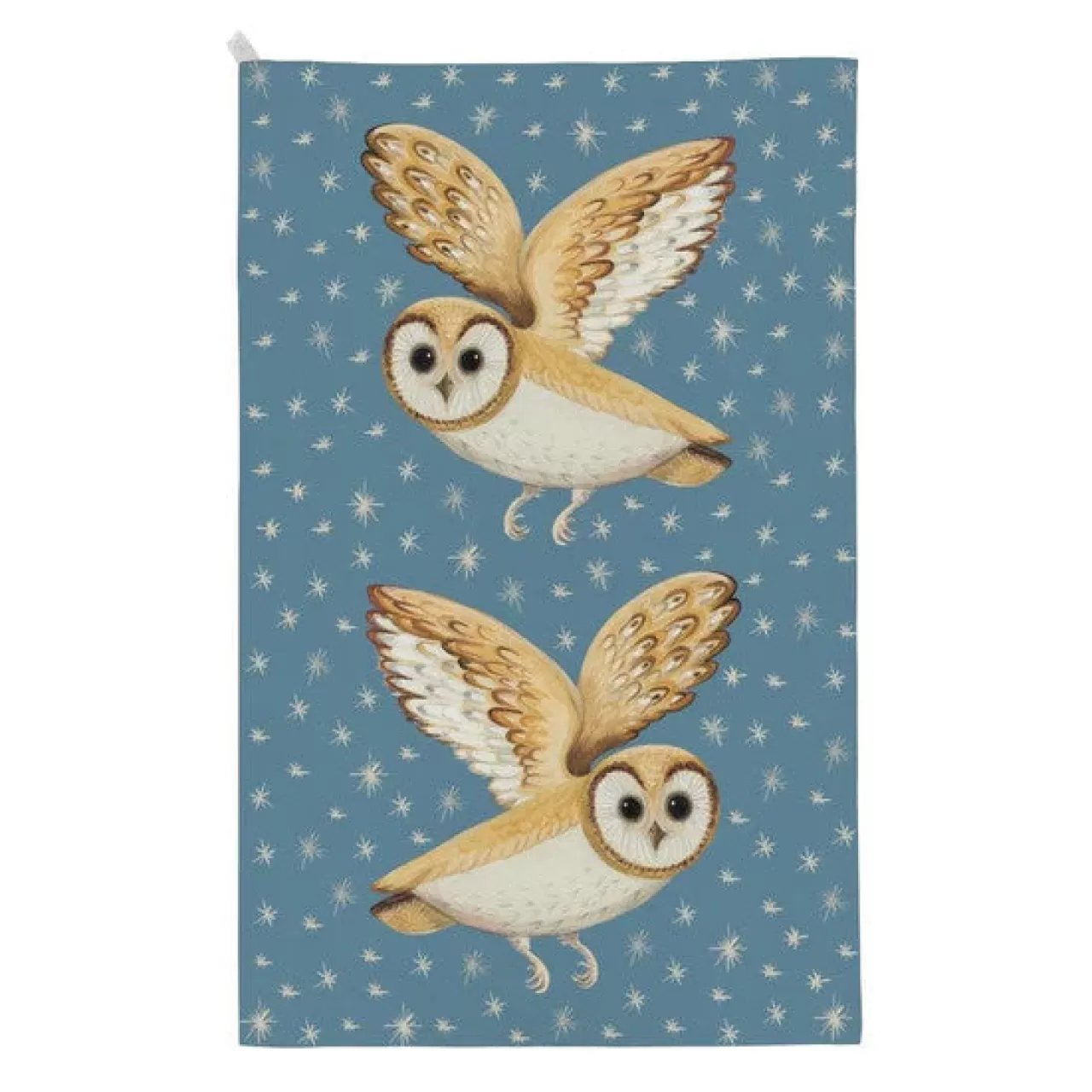 New Tins Dog & Dome Owl Tea Towel