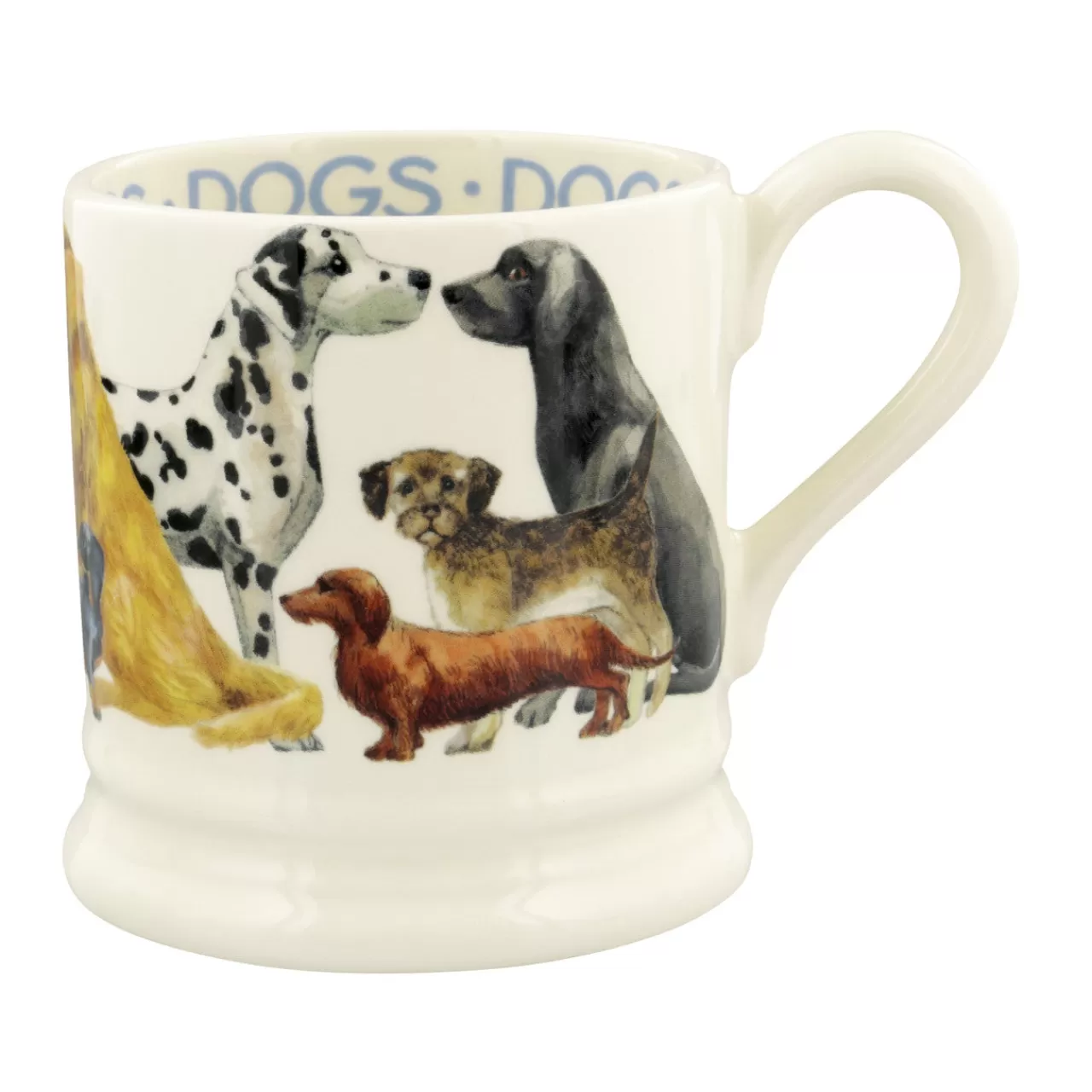 Cheap Emma Bridgewater Dogs Dogs All Over 1/2 Pint Mug