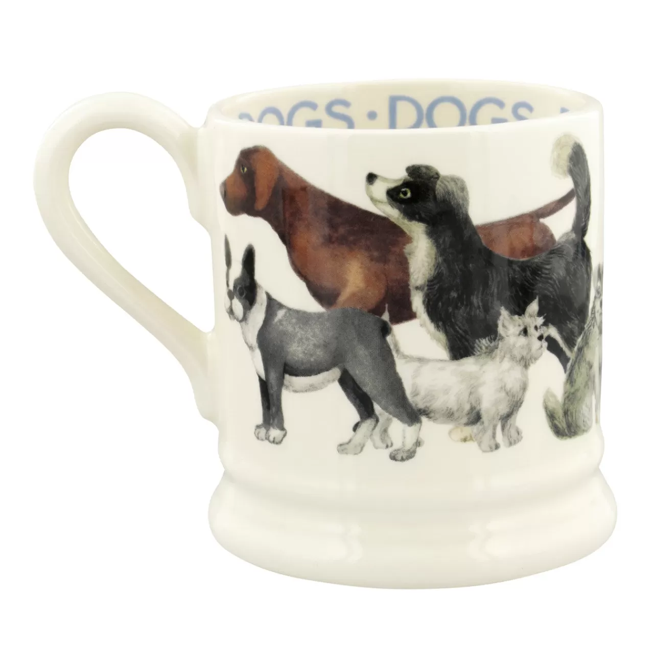 Cheap Emma Bridgewater Dogs Dogs All Over 1/2 Pint Mug