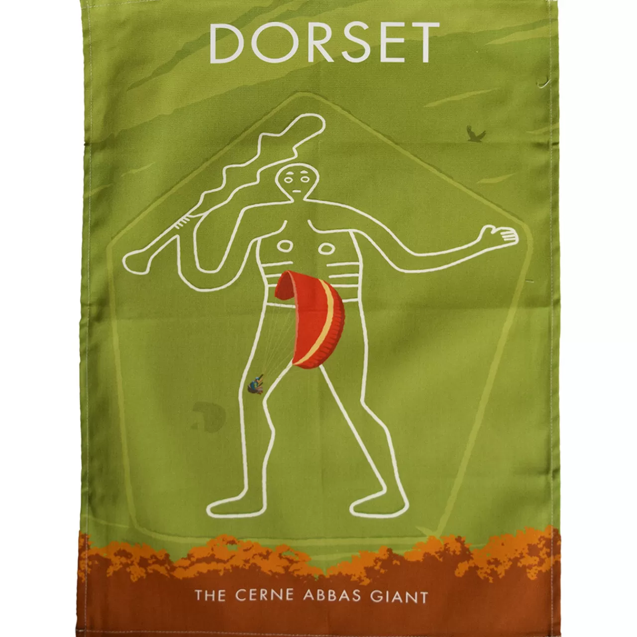 Best Town Towels Dorset - The Cerne Abbas Giant Tea Towel