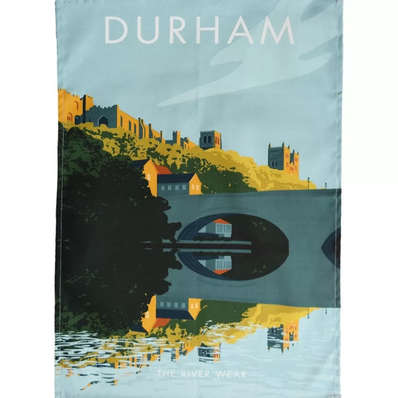 Sale Town Towels Durham - River Wear Tea Towel