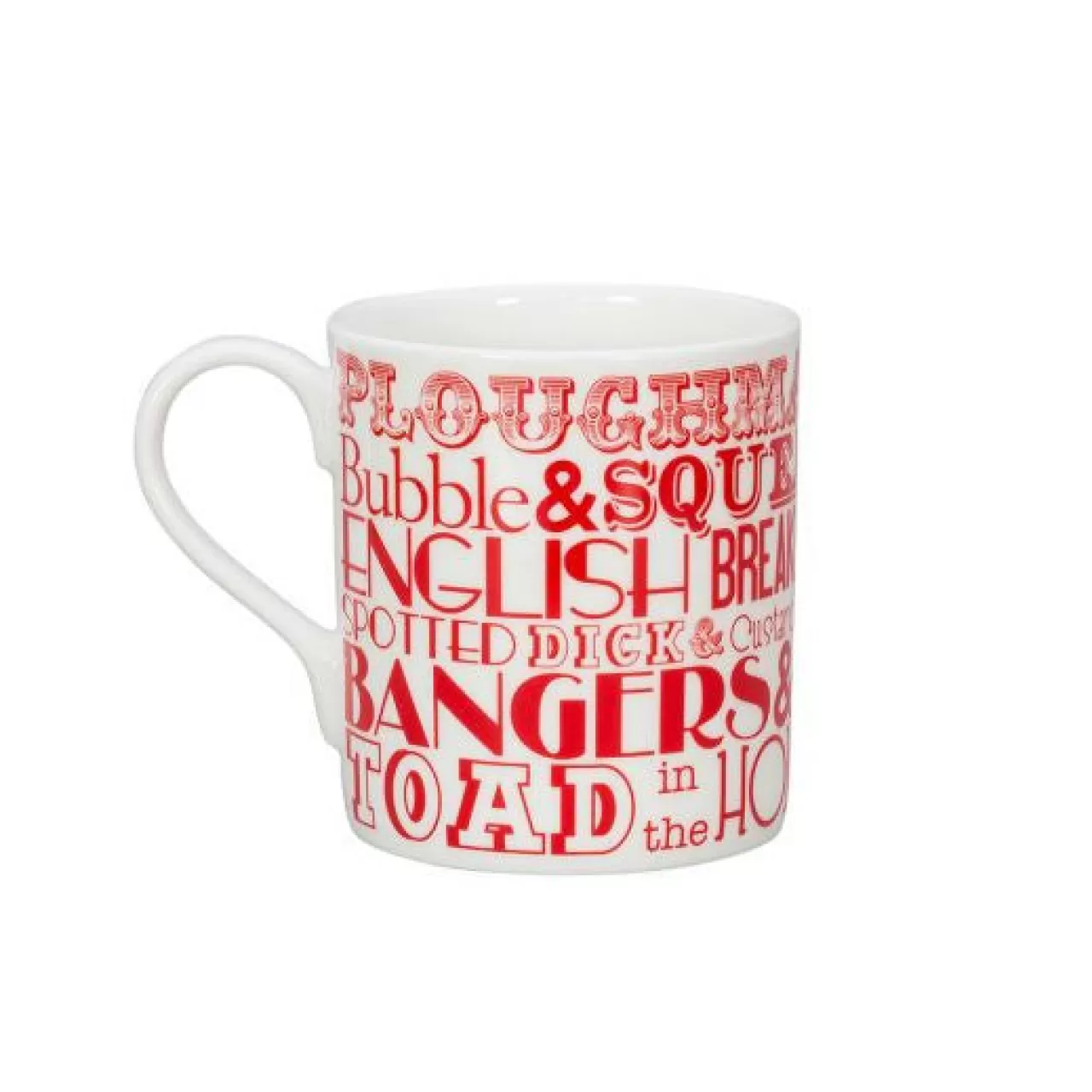 Best Sale Victoria Eggs English Dinner Mug - Red