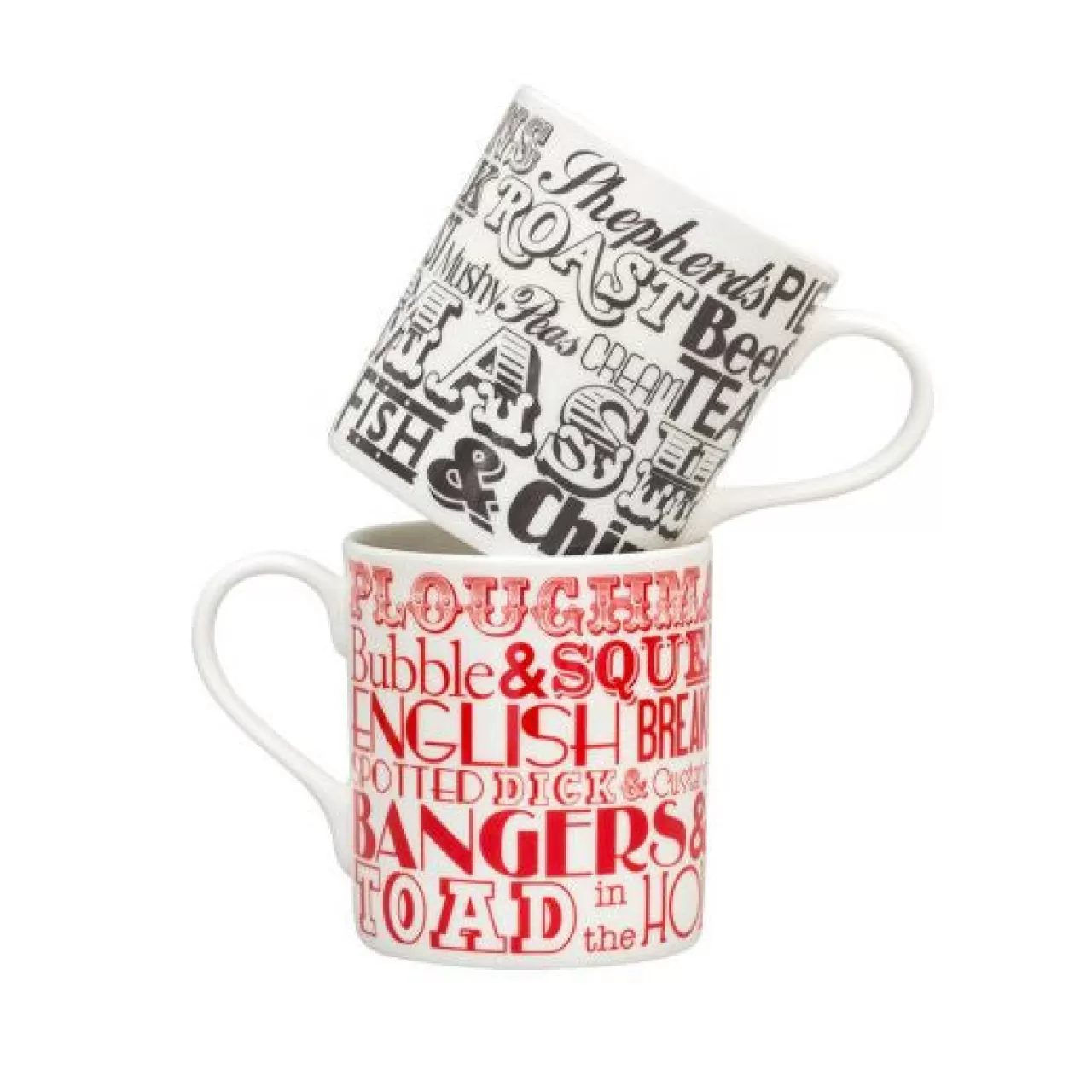 Best Sale Victoria Eggs English Dinner Mug - Red