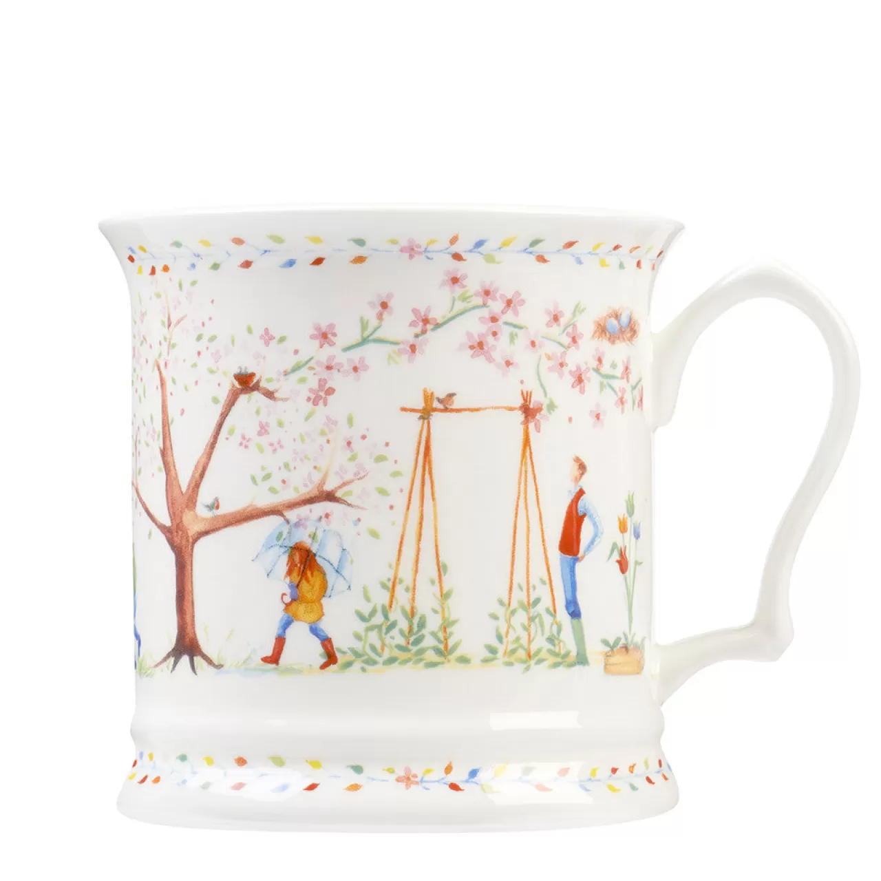 Sale Jane Abbott Designs English Tankard Mug - Spring