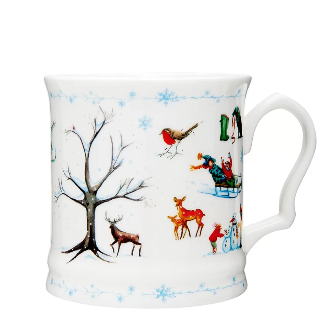 Best Jane Abbott Designs English Tankard Mug - Winter