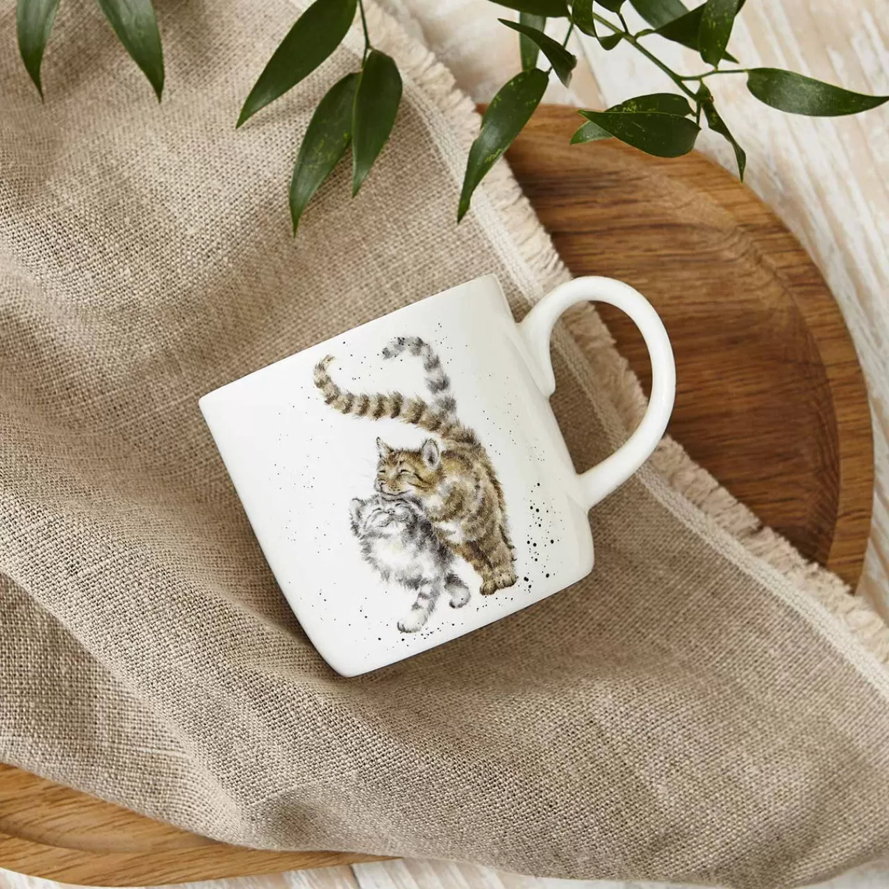 Clearance Wrendale Designs Feline Fine Bone China Mug